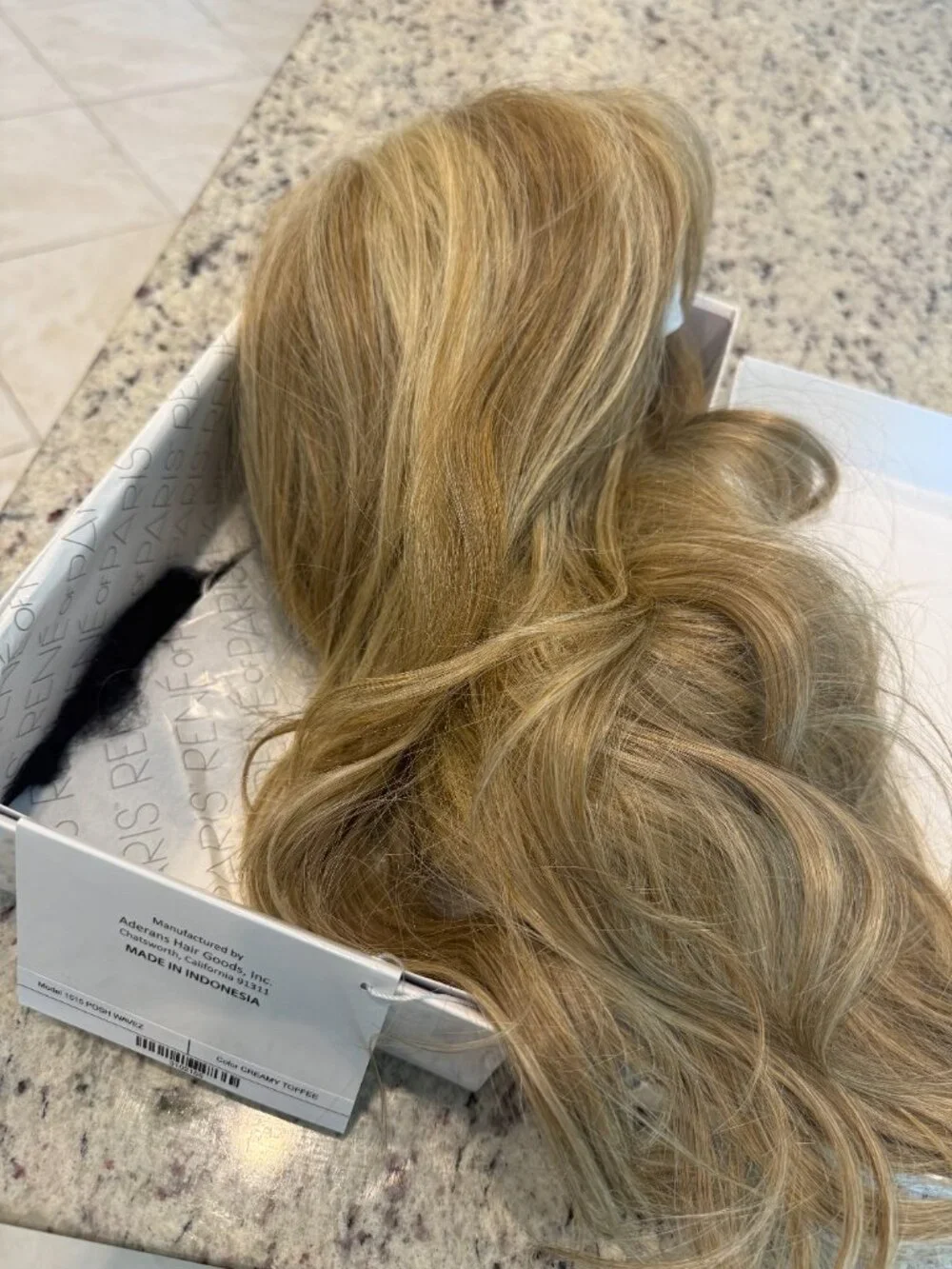 Posh Wavez by Rene of Paris in Creamy Toffee